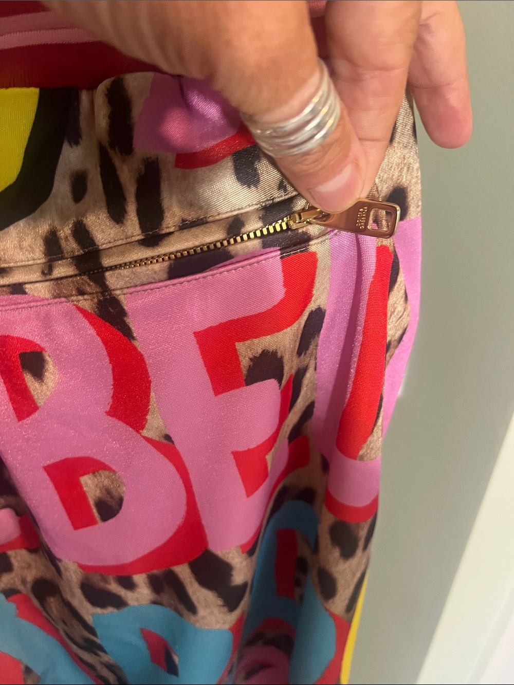 Dolce & Gabbana Red and Pink Striped Waistband Shorts - Picture 9 of 9